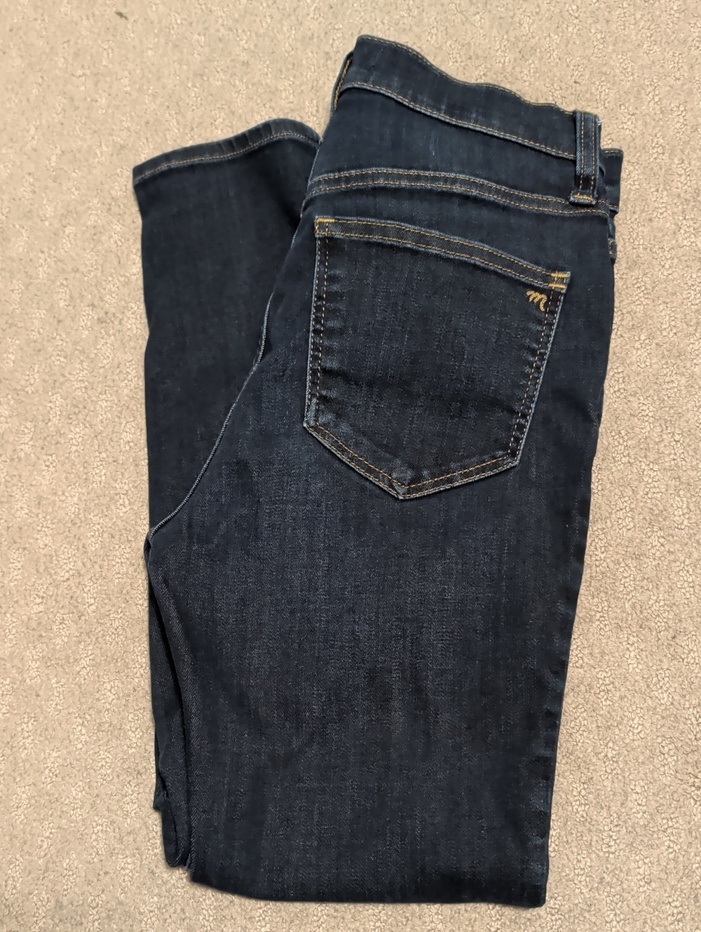 Madewell Dark Blue Women’s Jeans - 9" Mid-rise Skinny